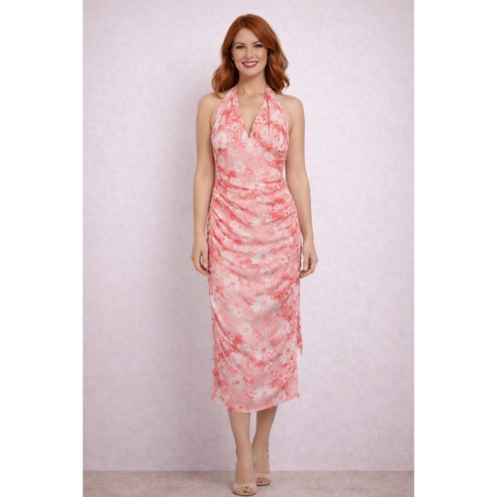 NWT - Hello Molly Pinkprint Floral Halter - Size 6